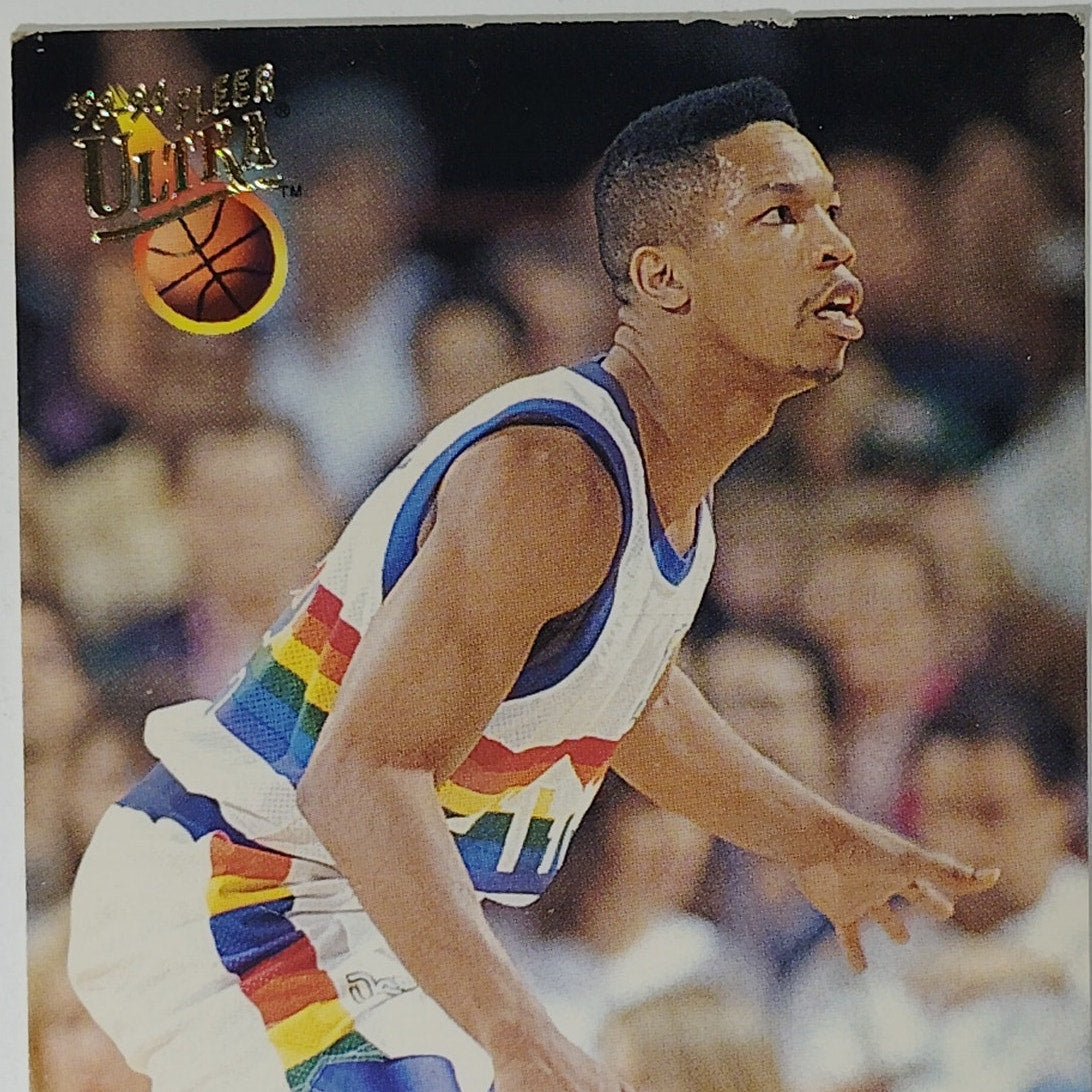 1993–94 Fleer Ultra Mark Macon #51 Denver Nuggets – G – NBA Card – Misprint Foil