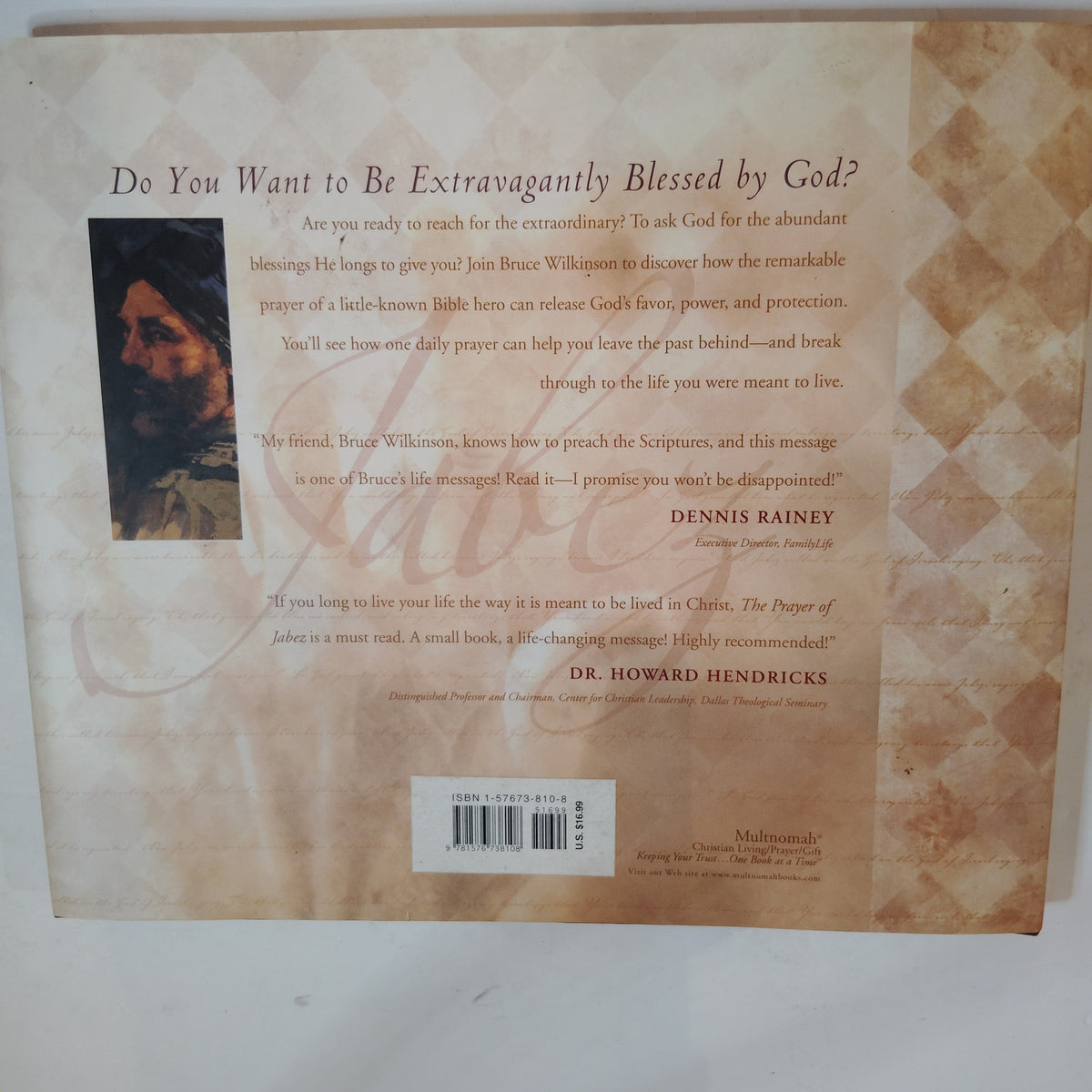 The Prayer of Jabez: Breaking Through to the Blessed Life by Bruce Wilkinson