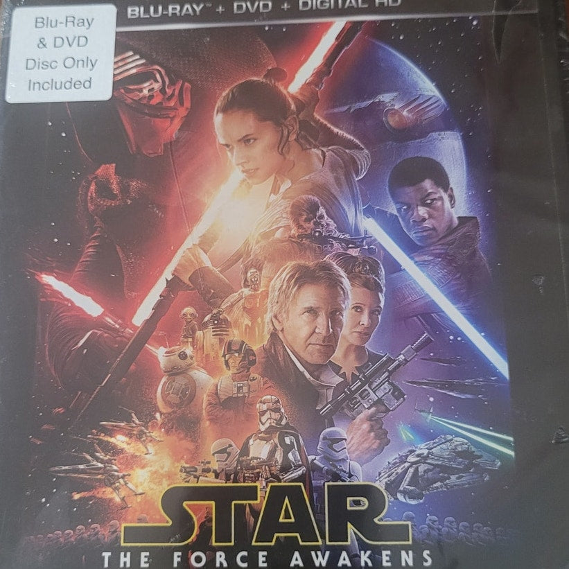 Star Wars Episode VII The Force Awakens Blu-ray + DVD 2015 Sci-Fi Action