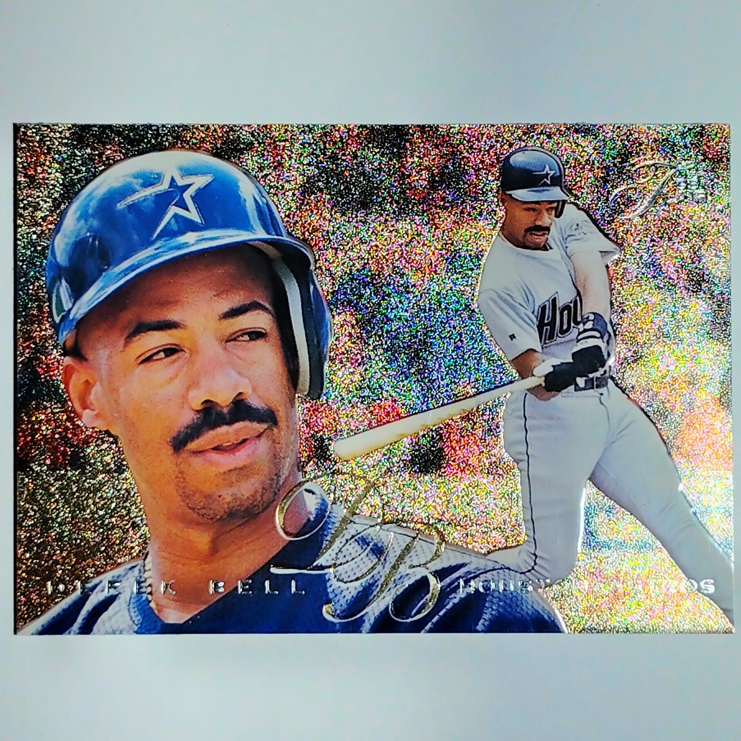1995 Flair Derek Bell Card 357 Houston Astros VG/EX