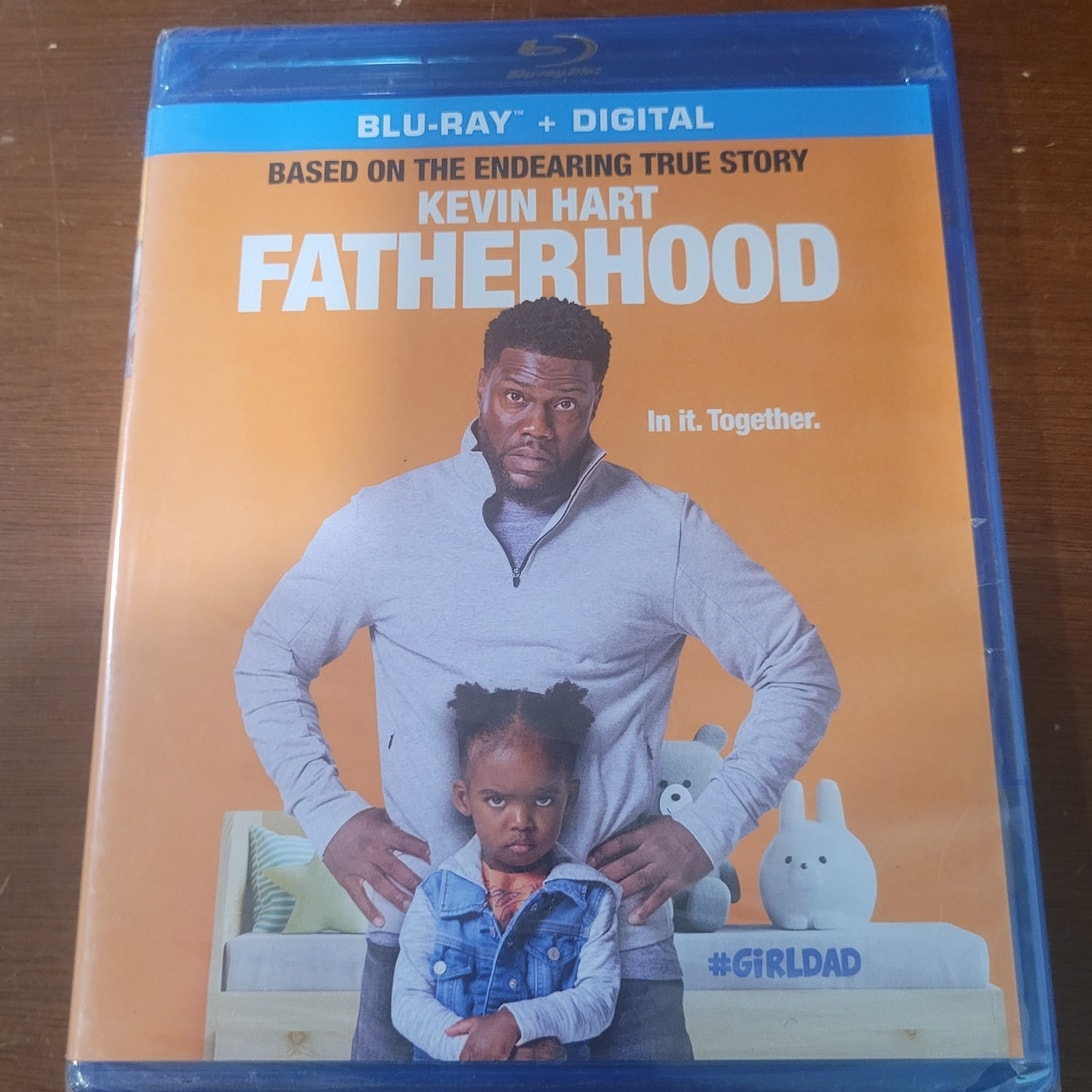 Fatherhood Blu-ray + Digital 2021 Drama Comedy Movie Kevin Hart Single Dad Story