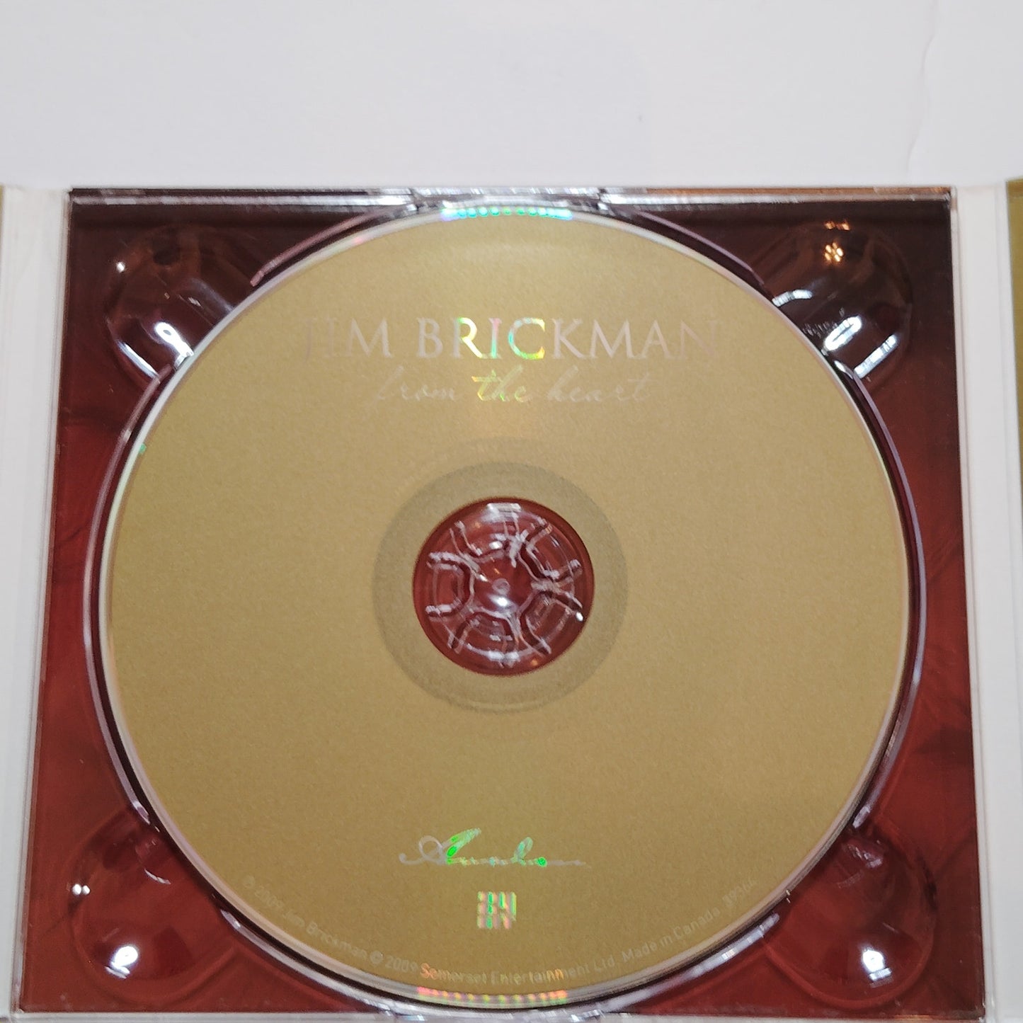 Jim Brickman Romantic Piano & Orchestra CD 2009 Avalon Somerset Digipak 15 Trks