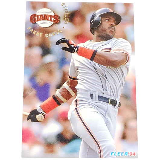 Barry Bonds, San Francisco Giants, #684, 1994 Fleer Baseball Collector's Card