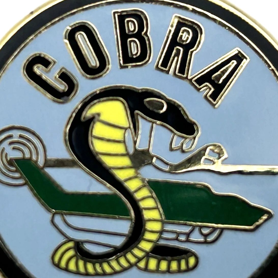 COBRA AH‑1 Helicopter Emblem Hat Lapel Pin 7/8"