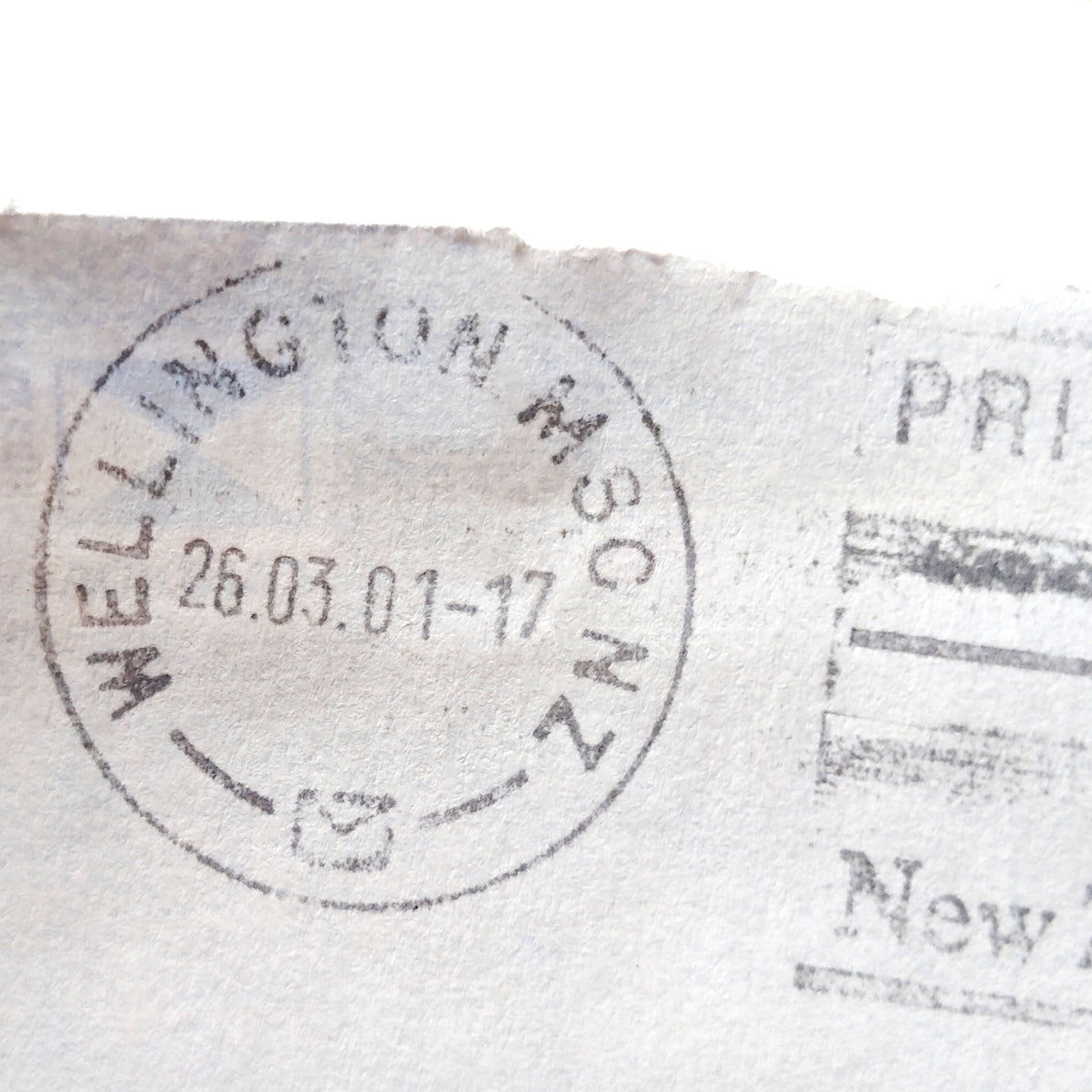 New Zealand 2001 $2.00 Petunia Stamp Cover to US Wellington Airmail Cancel