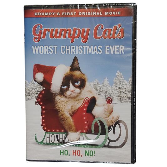 Grumpy Cat's Worst Christmas Ever (DVD, 2014) –  Snarky Holiday Comedy
