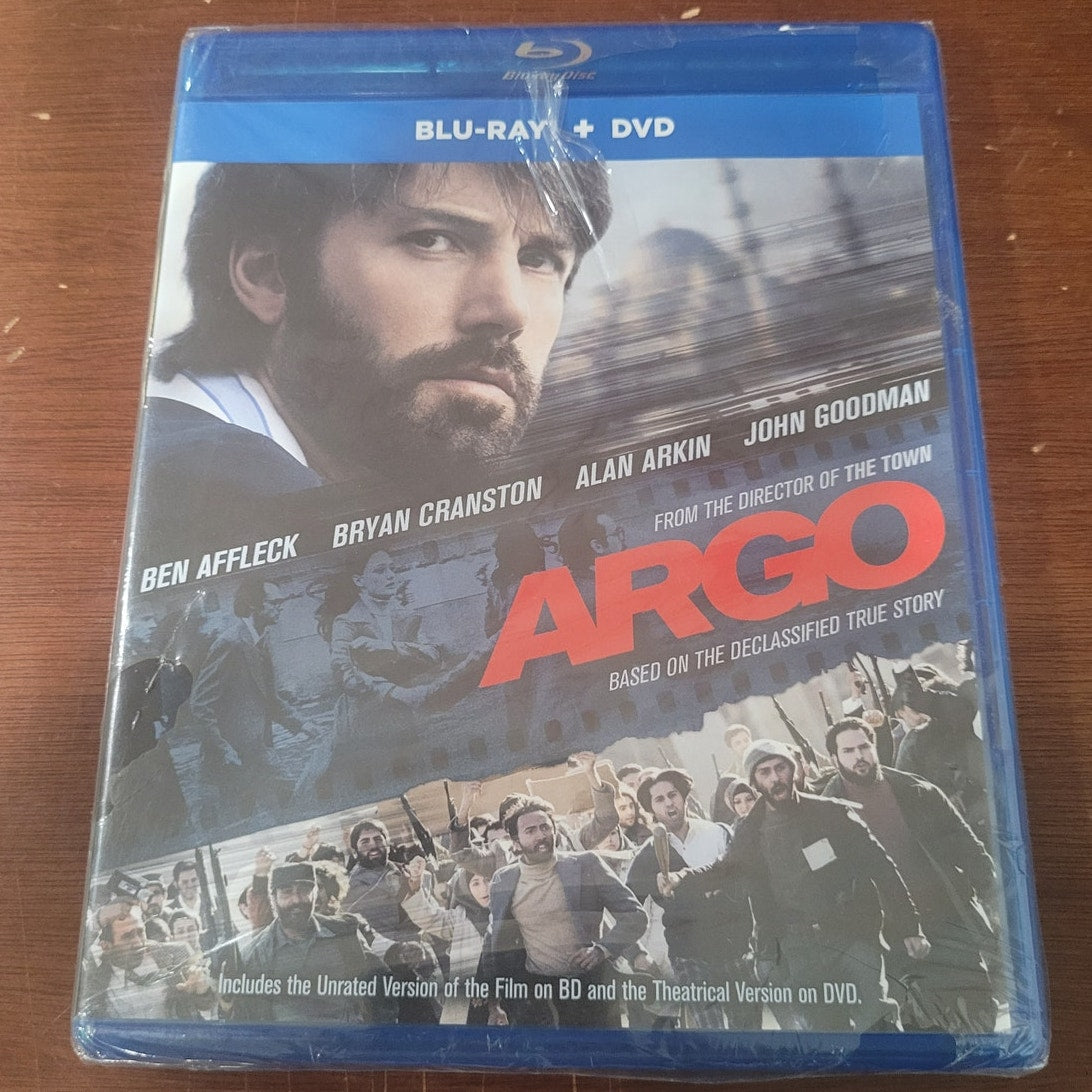 Argo Blu-ray + DVD Thriller Drama Movie Ben Affleck Bryan Cranston Alan Arkin