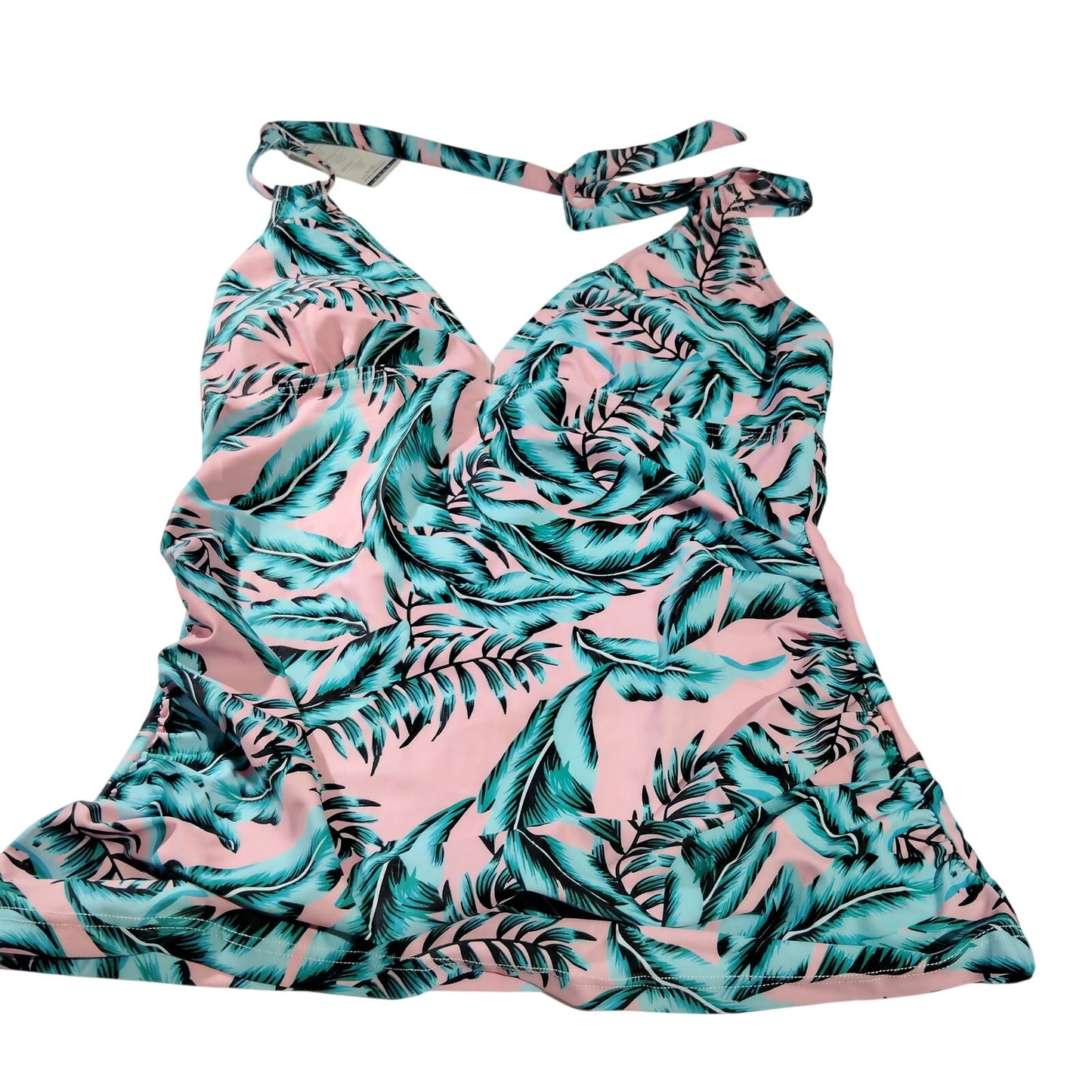 Summer Mae Women’s Modest Tankini Floral Swimsuit Dress– Small – NWT