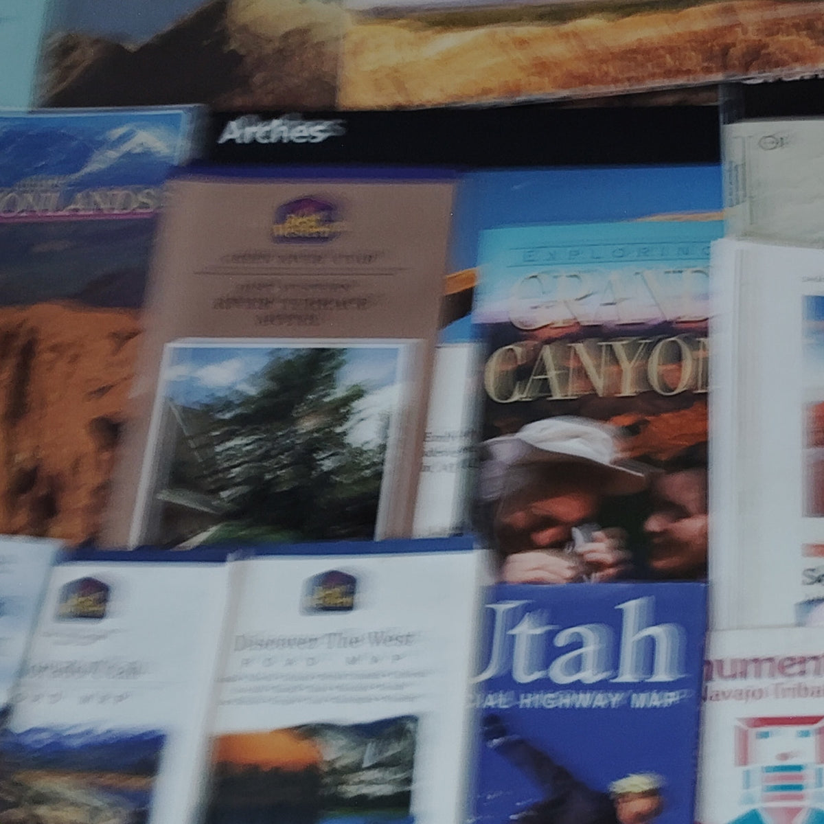 Vintage 2003 Arizona Nevada Utah Travel Ephemera Collection - Maps & Brochures