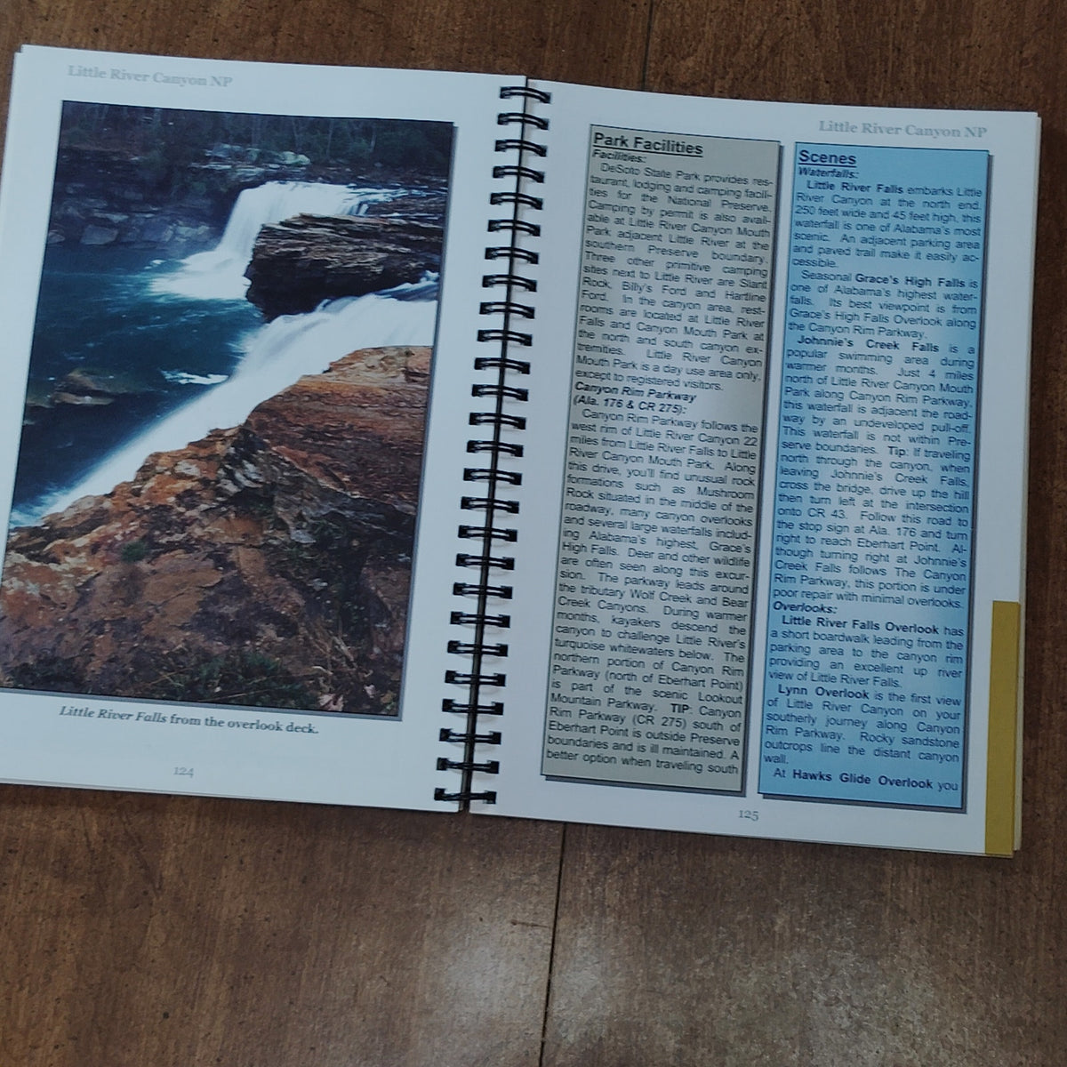 Scenic North Alabama: Travel Guide to Hidden Natural Treasures, Signed by Author