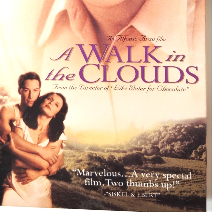 A Walk in the Clouds VHS 1996 Keanu Reeves Aitana Sanchez‑Gijón Romantic Drama
