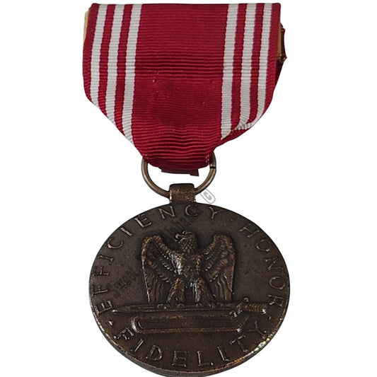 Vintage U.S. Army Good Conduct Medal Pinback, 1-1/4"D x 3"H Overall