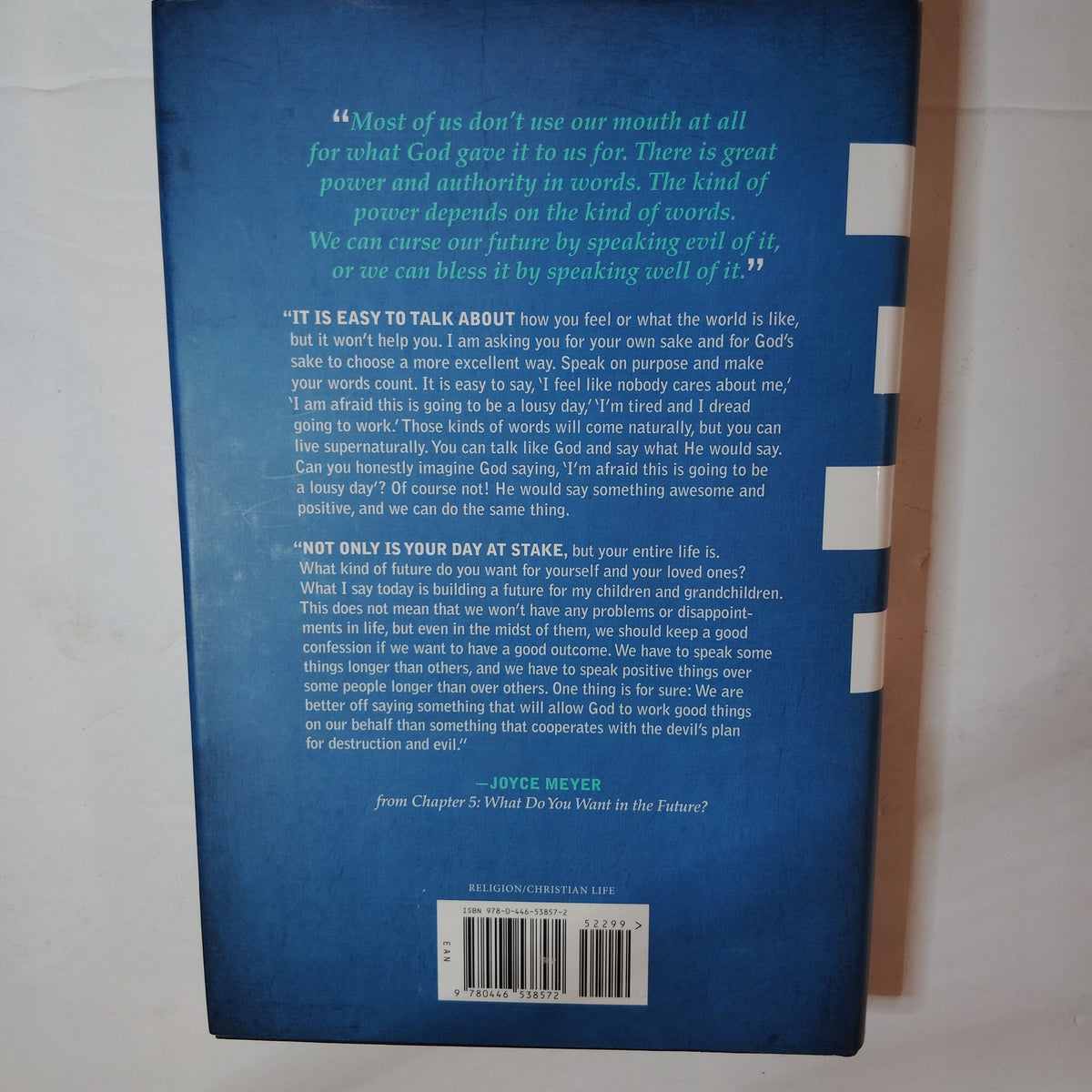 Joyce Meyer - Change Your Words, Change Your Life Hardcover 1st Edition 2012