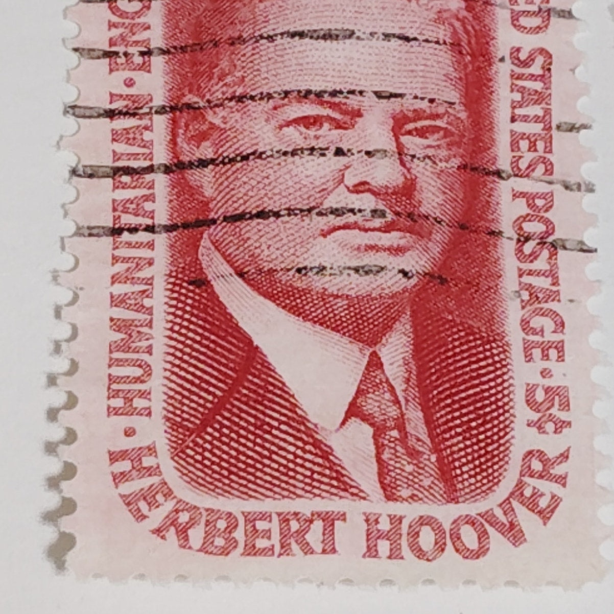 1965 Scott #1269 – 5¢ Herbert Hoover / Humanitarian, Engineer, President