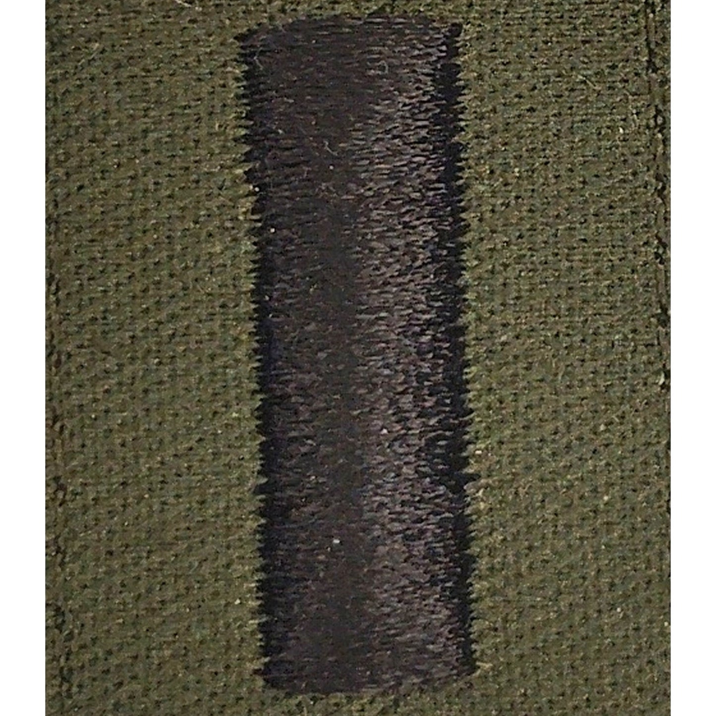 USAF First Lieutenant 1LT O‑2 Rank Patch Subdued ODG 1‑5/8" × 1‑1/8" TE Vintage