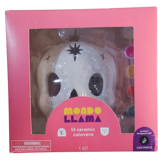 Paint Crafts - Día de Muertos Lit Ceramic Calavera – Mondo Llama