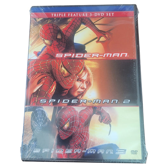 Spider-Man: The Motion Picture Trilogy (DVD 3-Movie Set) Tobey Maguire Superhero