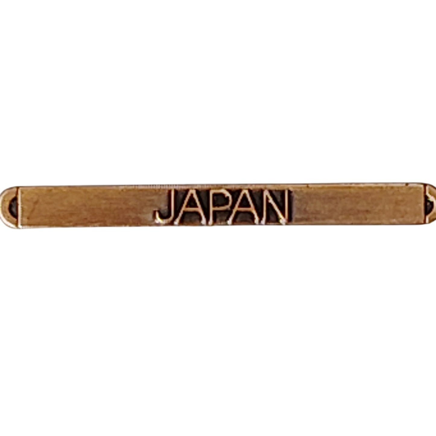 Ribbon Attachment Bronze Japan Device Clasp Large, 1-1/2" x 1/8"