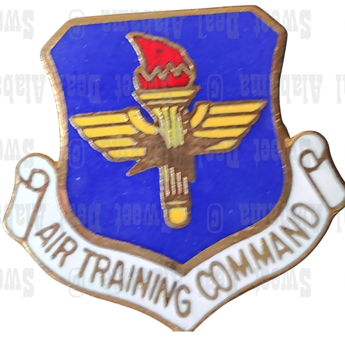 Air Training Command - Collector's Hat, Lapel or Tie Pin 1-1/8"H x 1-1/4"W