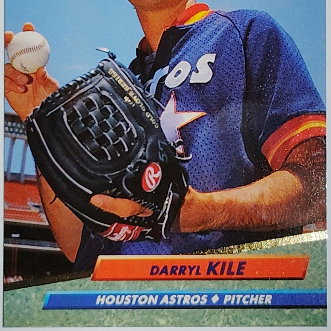 1992 Fleer Ultra Darryl Kile #206 Houston Astros Rookie RC - Pitcher VG/EX