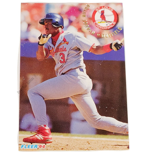 Brian Jordan, St. Louis Cardinals, #634, 1994 Fleer Baseball Collector's Card