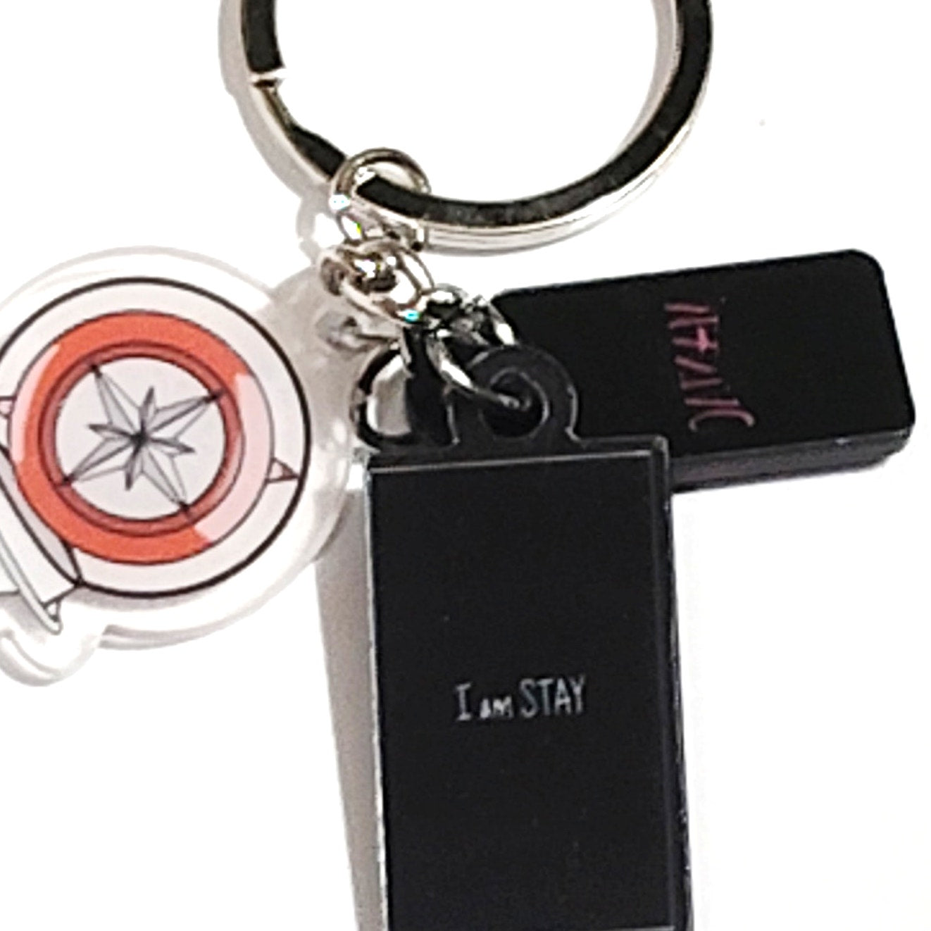 Stray Kids SKZOO Acrylic Face Keychain & Phone Ring Holder Character Set