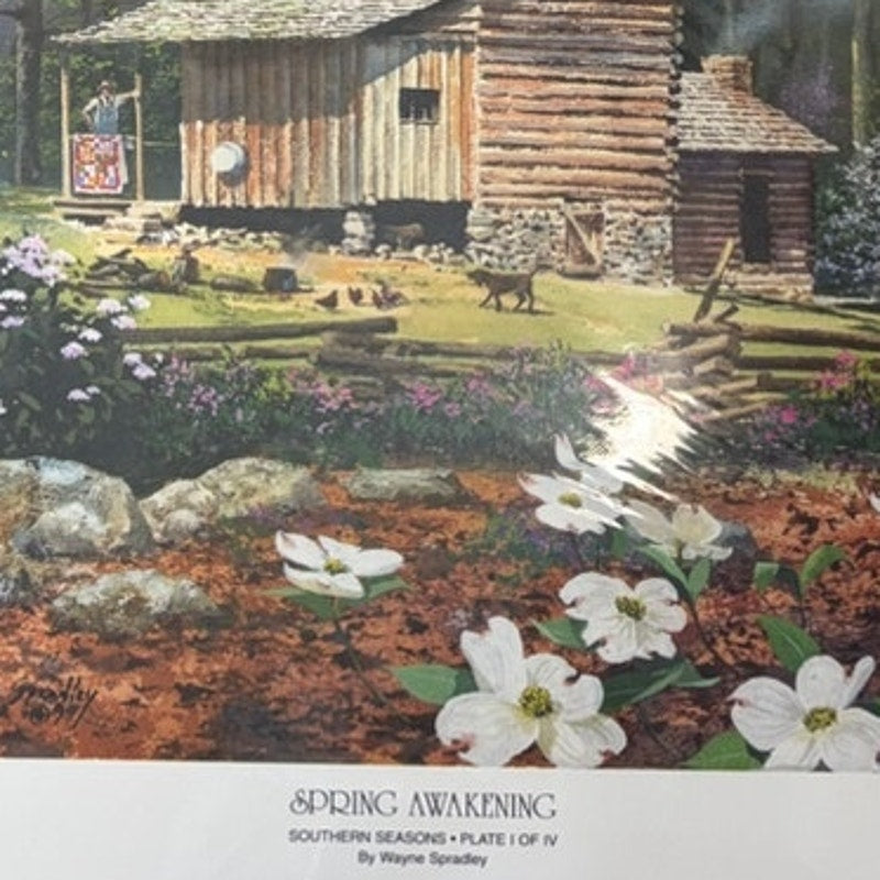 Wayne Spindley Spring Awakening Southern Seasons Signed, 22/250 Art Print 25x20"