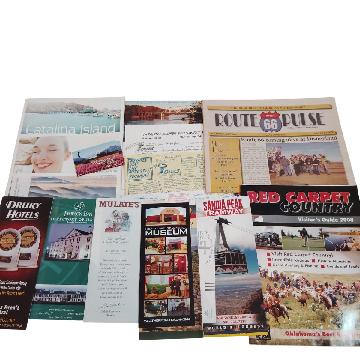 Catalina Island Ephemera Collection - Travel Guides, Brochures, Maps 2008