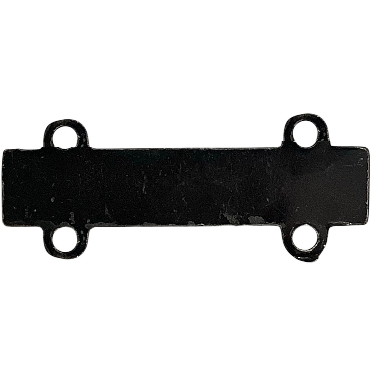 Military Qualification Bar, Mechanic, Silver on Black, 1/2"H x 1"W