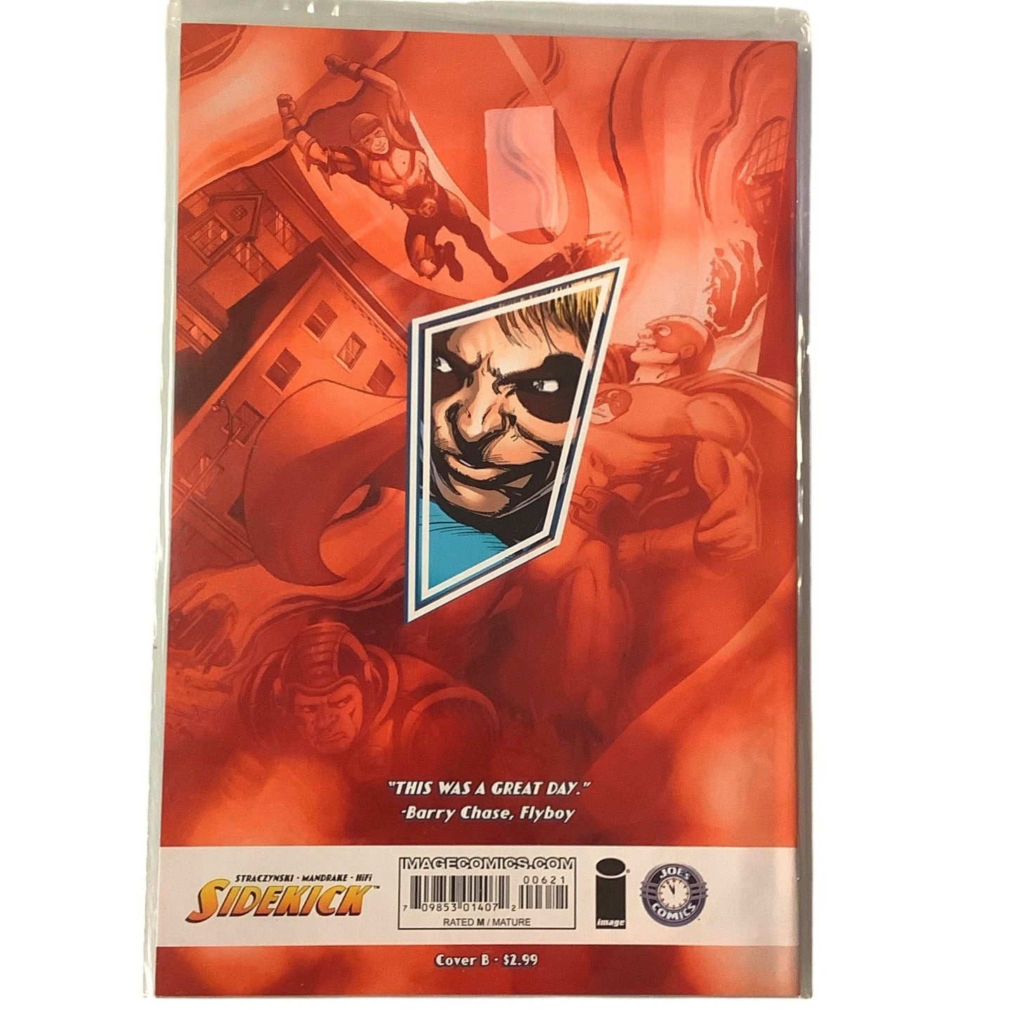 Sidekick #6 Cover B- Andrasofzky, April 2014, Image Comics, VF/NM 9.0