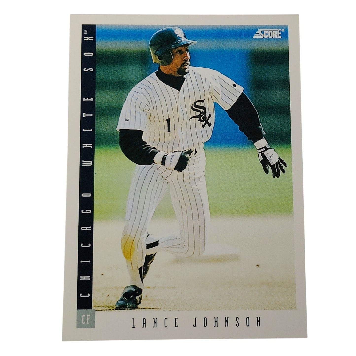 1993 Score Lance Johnson #109 Chicago White Sox CF MLB Baseball Card NM