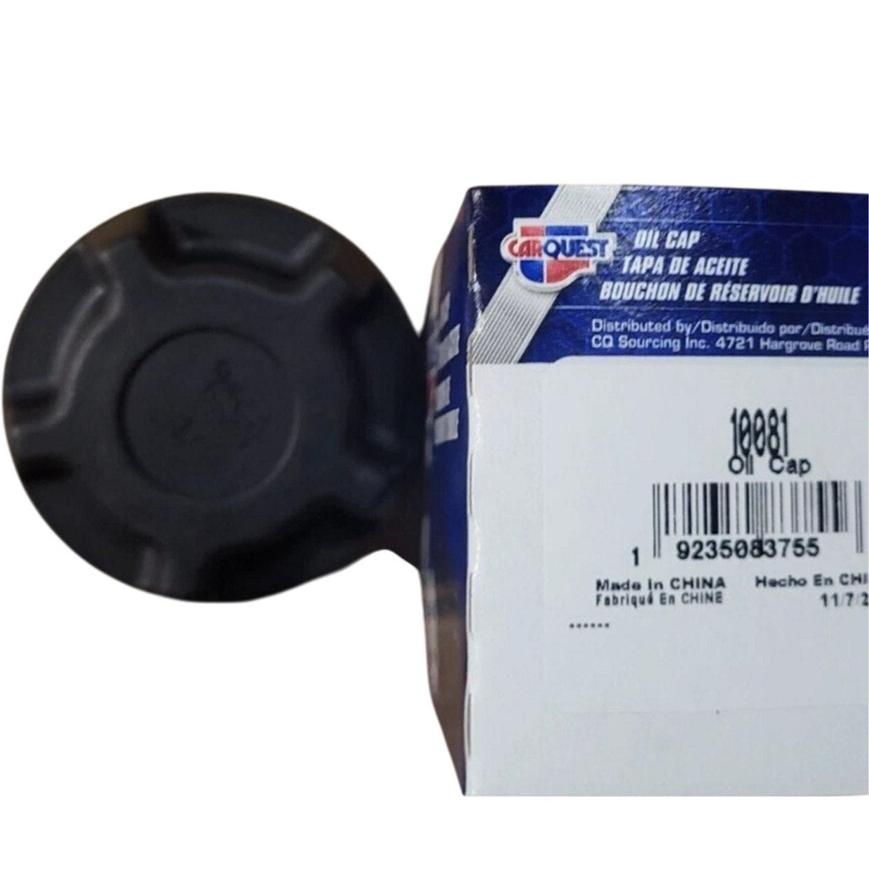 Carquest Premium Oil Filler Cap #10081 Twist-Lock Direct Fit Leak-Resistant Seal