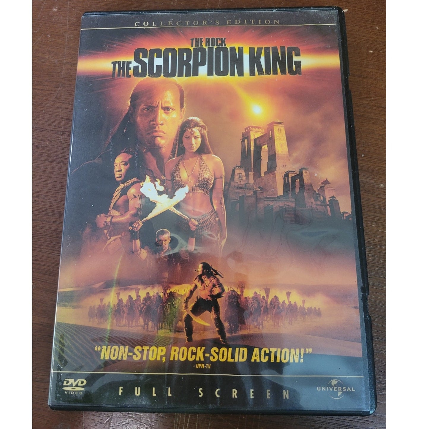 Scorpion King Collector's Editioni DVD 2002 Action Adventure – Dwayne Johnson
