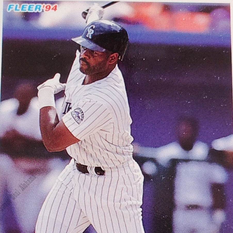 Daryl Boston, Colorado Rockies, #435, 1994 Fleer Baseball Collector's Card
