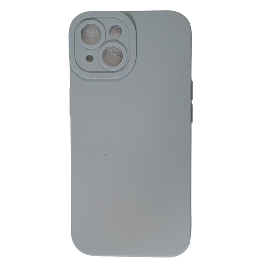 Silicone Case for iPhone 15 (6.1" 2023) Pastel Blue, Soft Touch Shockproof Cover