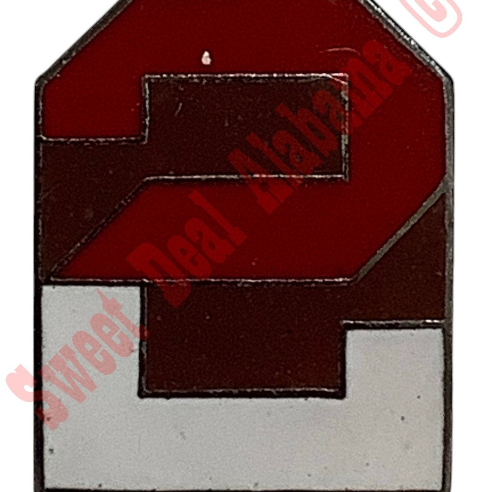 2nd Army Insignia Hat or Lapel Pin 3/4"H x 5/8"W