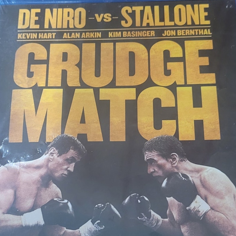 Grudge Match Blu-ray Comedy Boxing, De Niro Stallone Kevin Hart Alan Arkin 2013