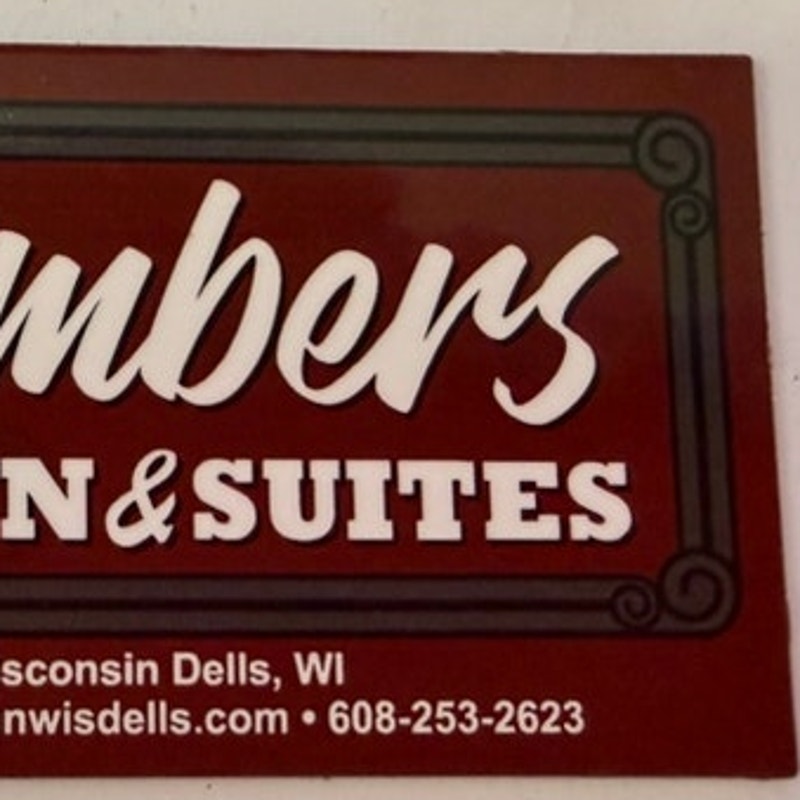 Amber’s Inn & Suites Wisconsin Dells Flexible Magnet 3‑1/2" × 2"
