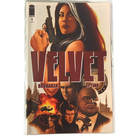 Velvet No.1, October 2013, Image Comics, NM+ 9.6, ED BRUBAKER and STEVE EPTING