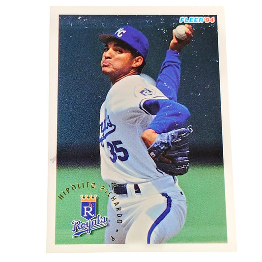 Hipolito Pichardo Kansas City Royals, #171, 1994 Fleer Baseball Collector's Card