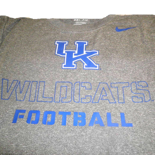 Nike Dri-Fit NCAA Team Football (Kentucky Wildcats) T-Shirt, Medium (10-12)