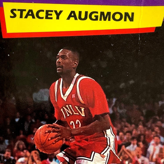Stacey Augmon, UNLV Rebels, 1992 Front Row Dream Picks Basketball Card 11, EXC