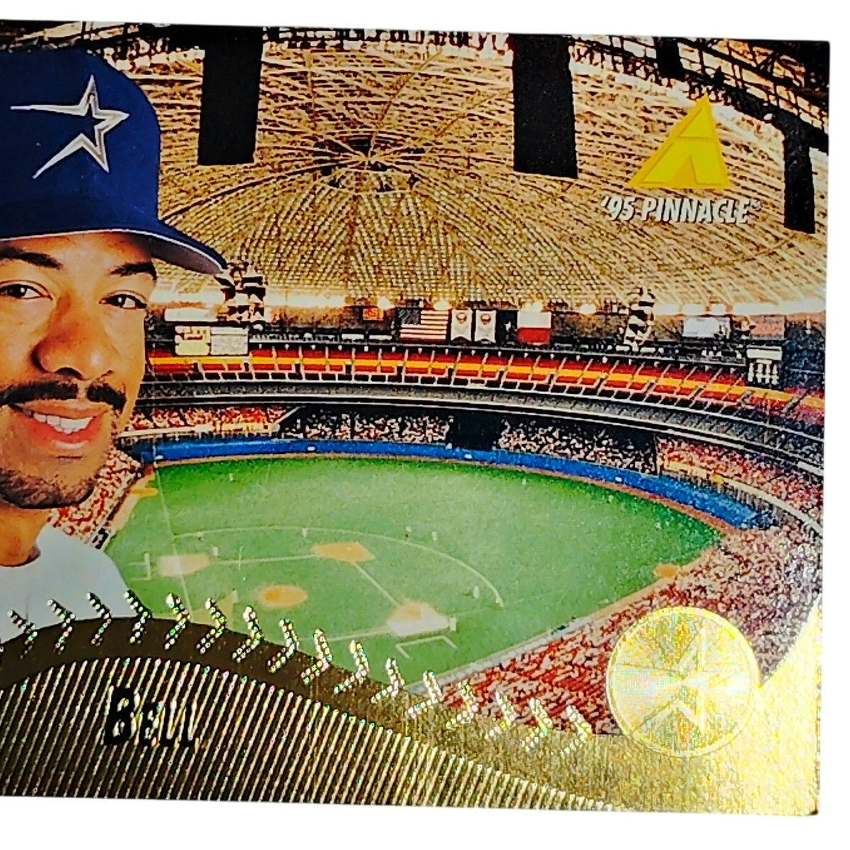 1995 Pinnacle Derek Bell Card #362 Houston Astros OF VG/EX