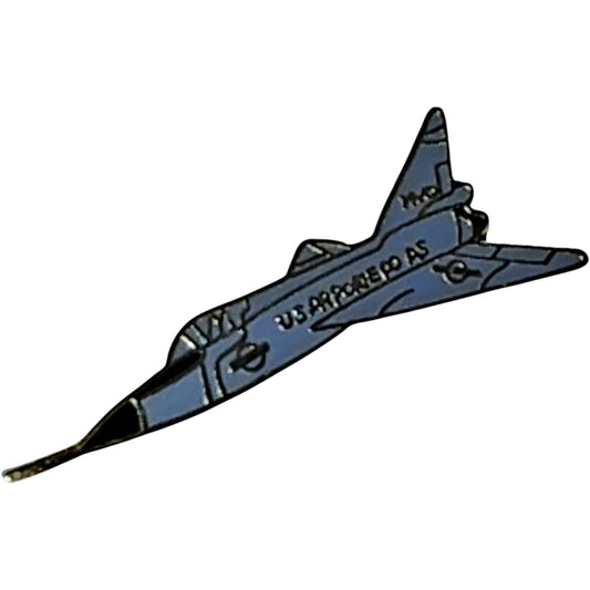 F-106 Delta Dart Hat Lapel Brooch Pin – USAF Interceptor Jet – 1-3/8"L x 1/2"H