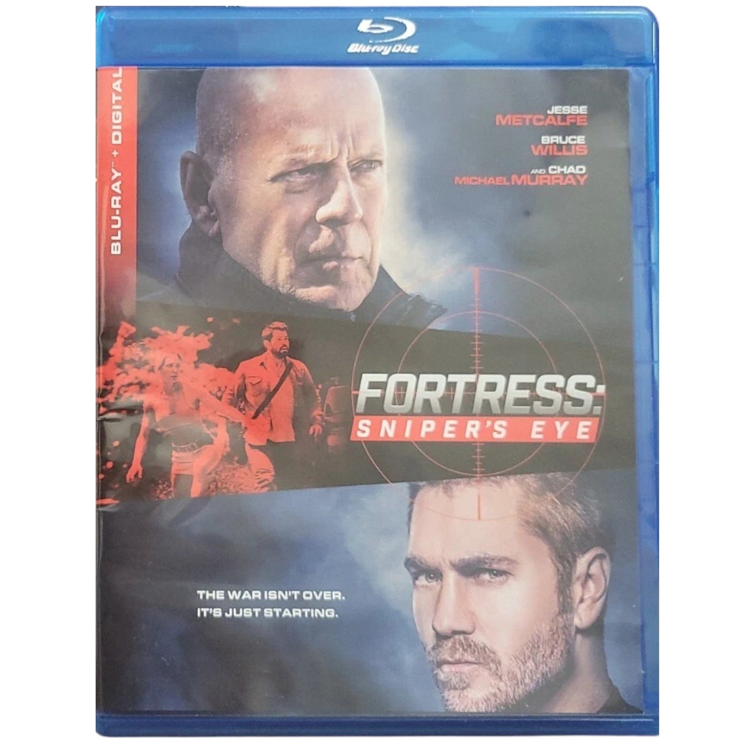 Fortress: Sniper's Eye (Blu-ray, 2022) Action Thriller Sequel w/ Bruce Willis