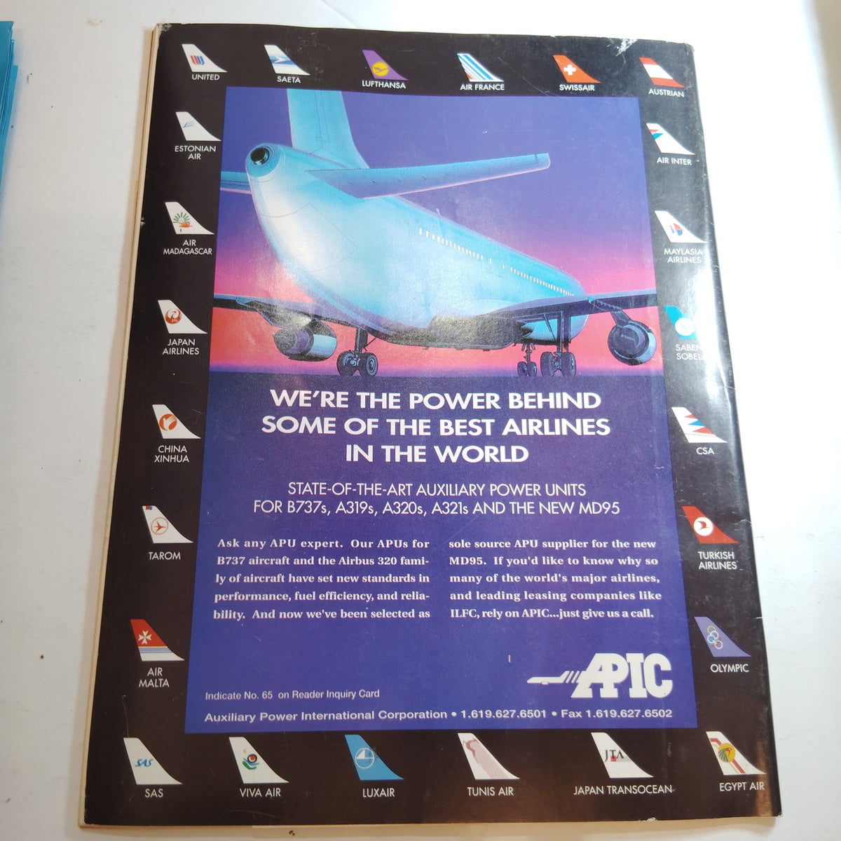 Air Transport World Magazine - April 1995 "Cargo Development" Issue, Vintage