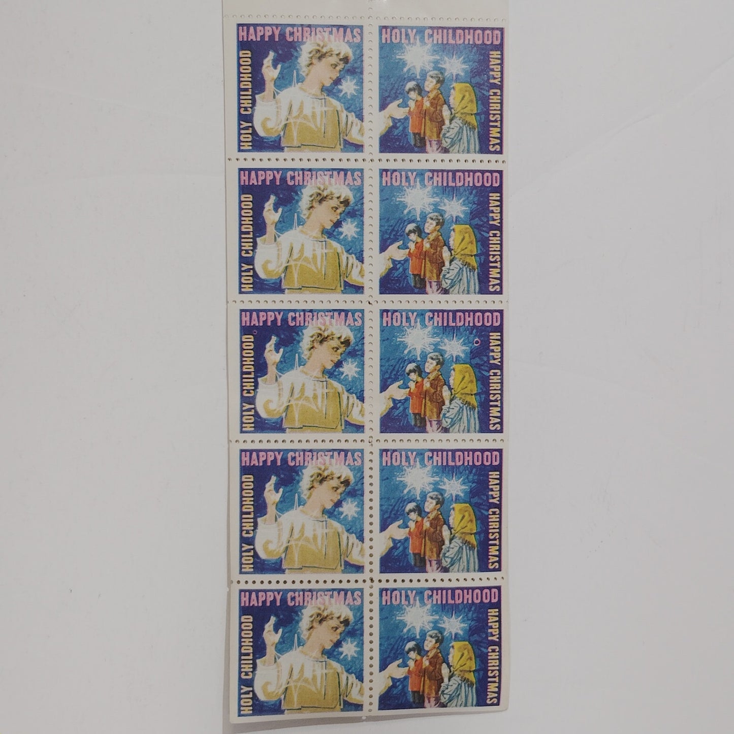 1967 Holy Childhood Christmas Seals – Lot of 80 MNH – Catholic Charity Labels
