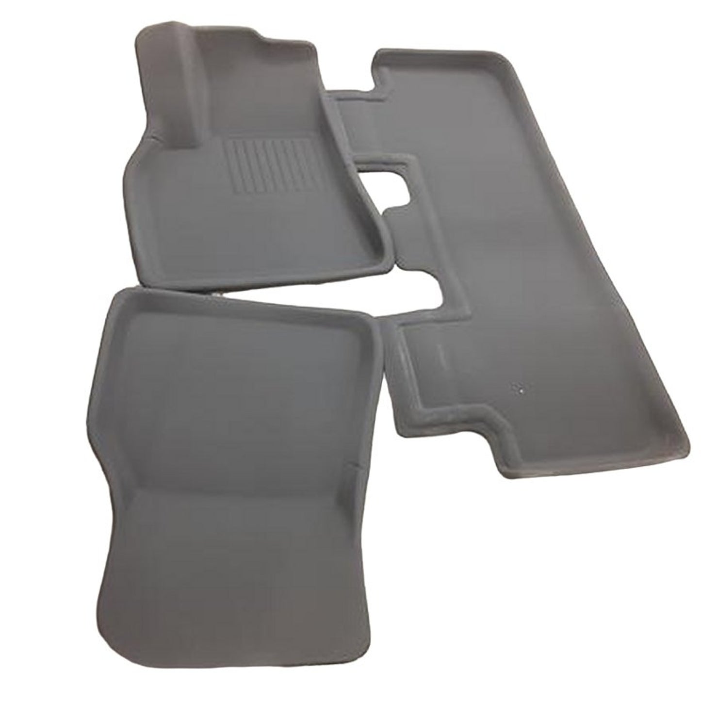 HD Tesla Model Y Mats 2020 2024 - XPE Rubber -Black (Front and Second Row Mats)