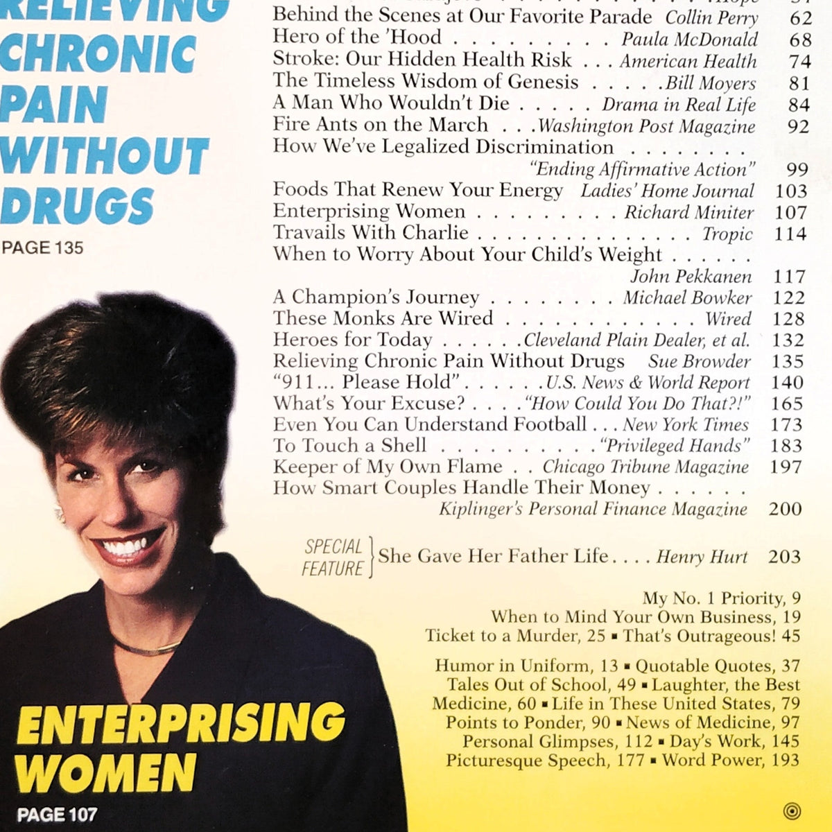 Reader's Digest November 1996 Presidential Debate '96 Clinton Dole Magazine
