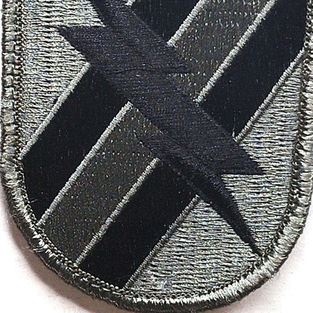 Army 48th Infantry Brigade Combat Team Subdued SSI Patch Hook Backing 3.5 x 2.5"